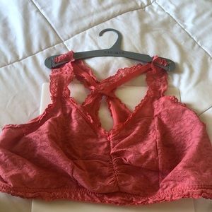 Cacique Bralette. Coral pink  22/24